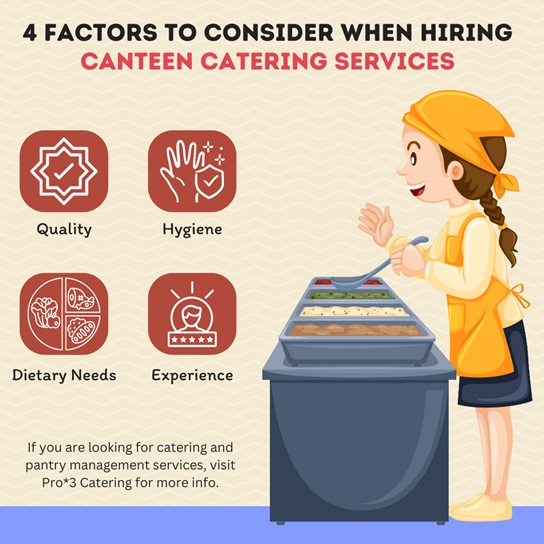4 Factors To Consider When Hiring Canteen Catering Services My Steys Cook