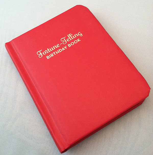 Fortune Telling, Birthday Book Mystical Arts By Ruby