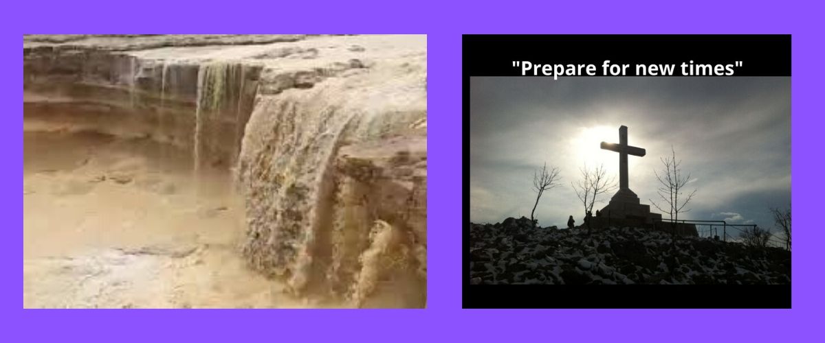 Biblical prophecy 'fulfilled' floodwater 'flows from Jerusalem into