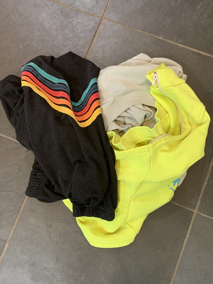 “Don’t throw anything away. I mean anything. There is no ‘trash’ when