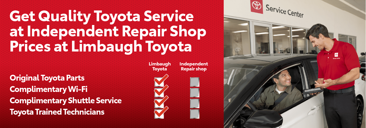 Service Specials in Birmingham, AL at Limbaugh Toyota near Bessemer