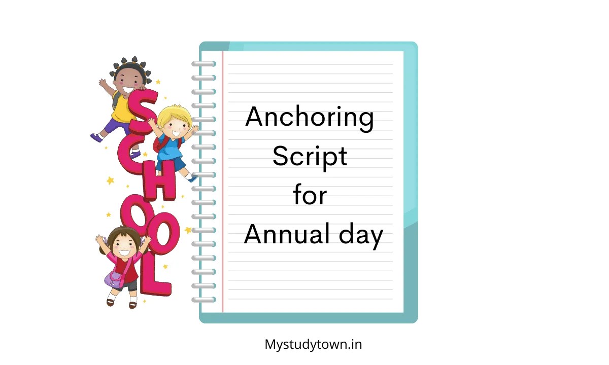 How To Write Anchoring Script For Children's Day Coverletterpedia