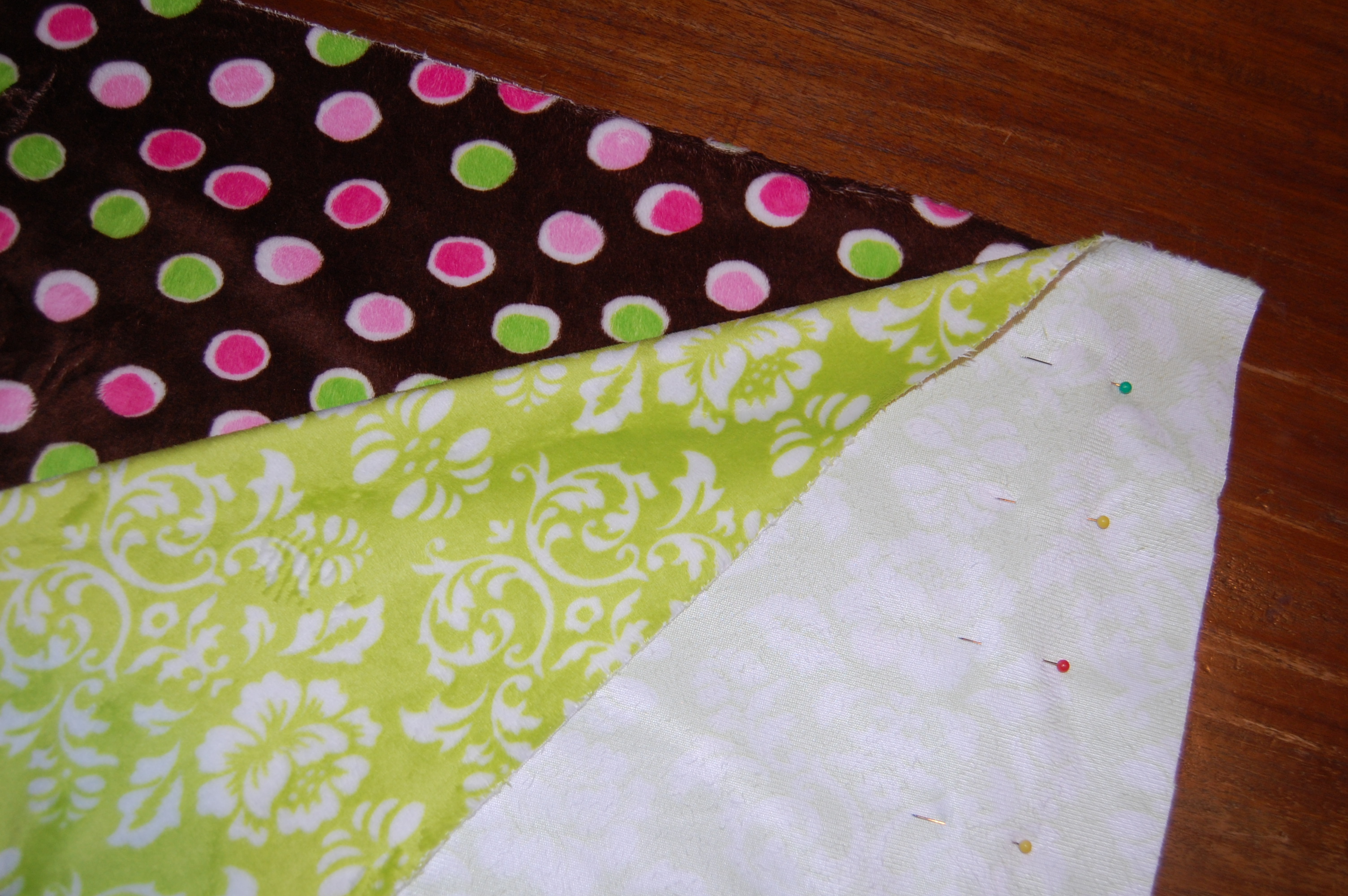 Easy DoubleSided Baby Blanket style double