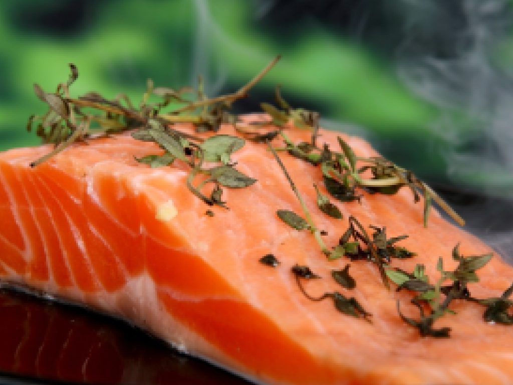 Soñar con Salmón Crudo