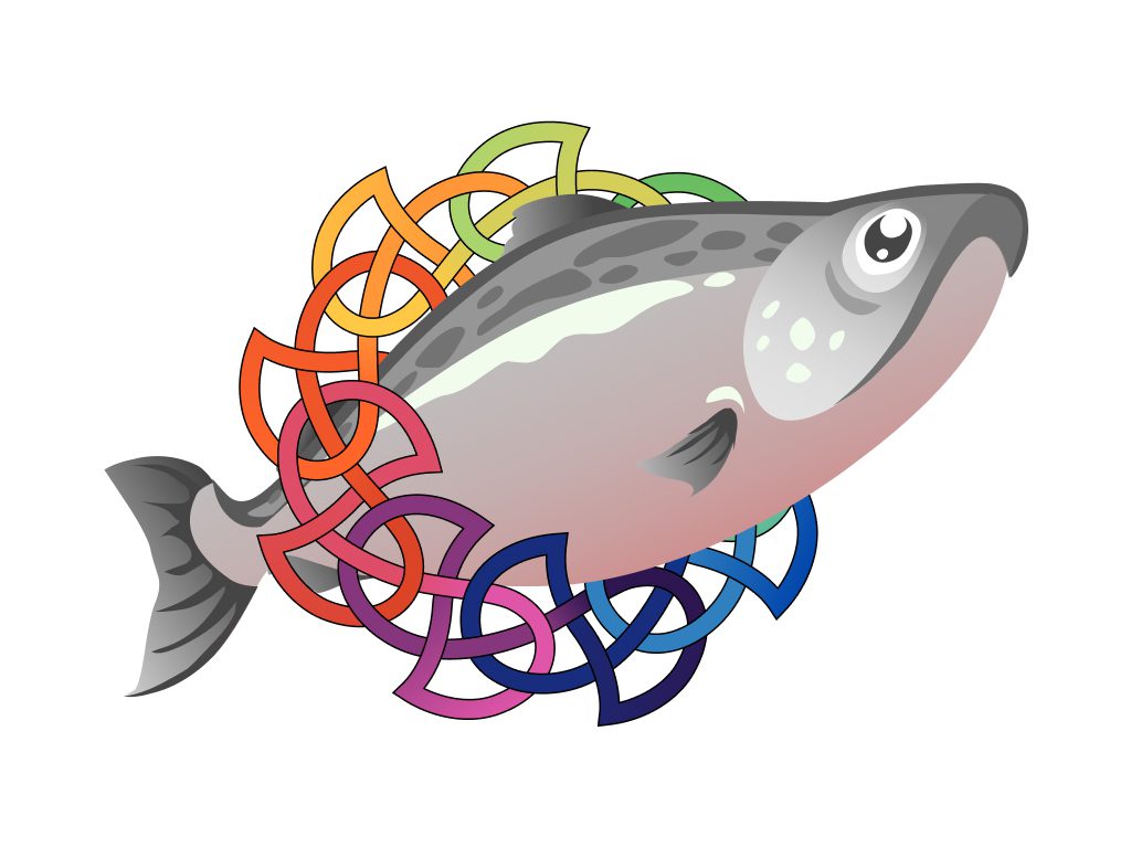 Soñar con Salmón de Colores