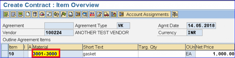 SAP Outline AgreementOverview Of SAP Contract Process With (ME31K)