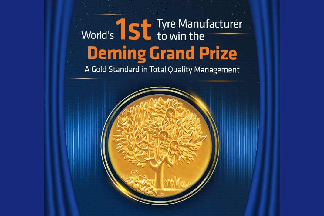 CEAT Makes History as First Tyre Brand Worldwide to Win Deming Grand Prize