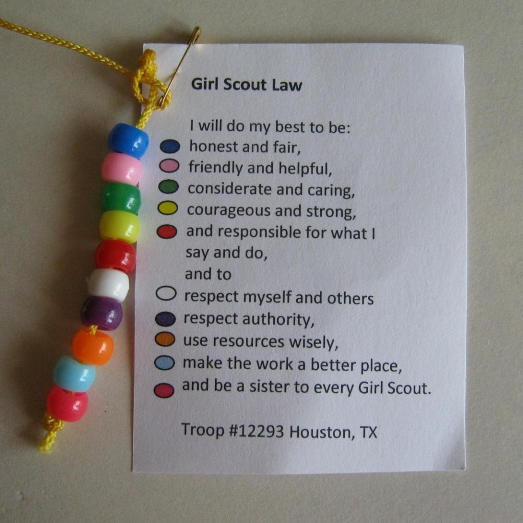 Girl Scout Law Swap My Swaps Collection