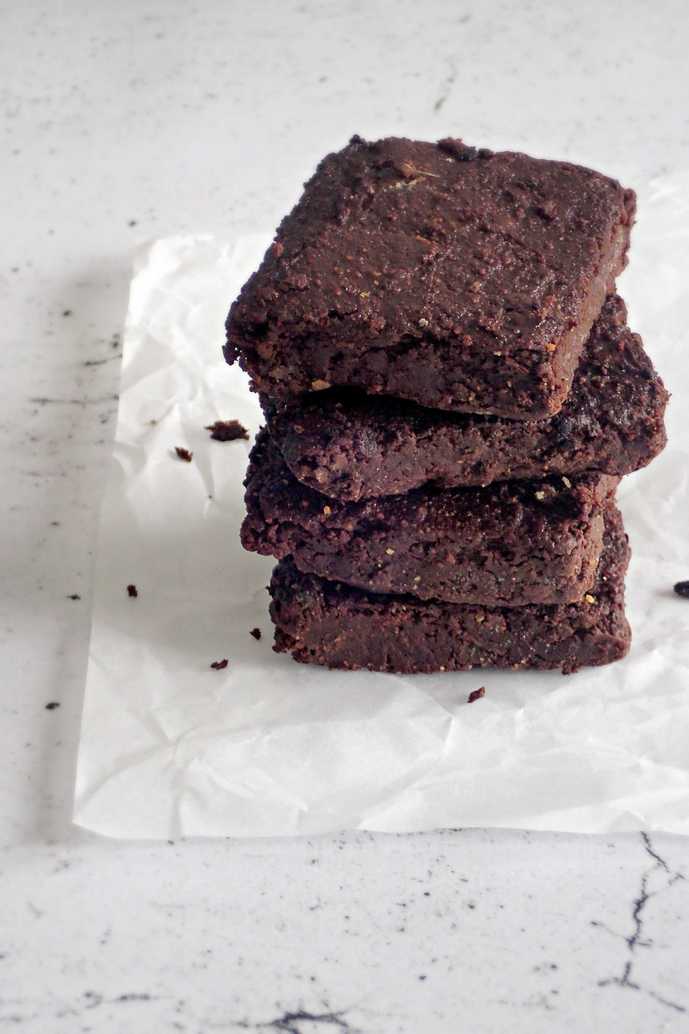Brownie à la patate douce sans gluten sans lait