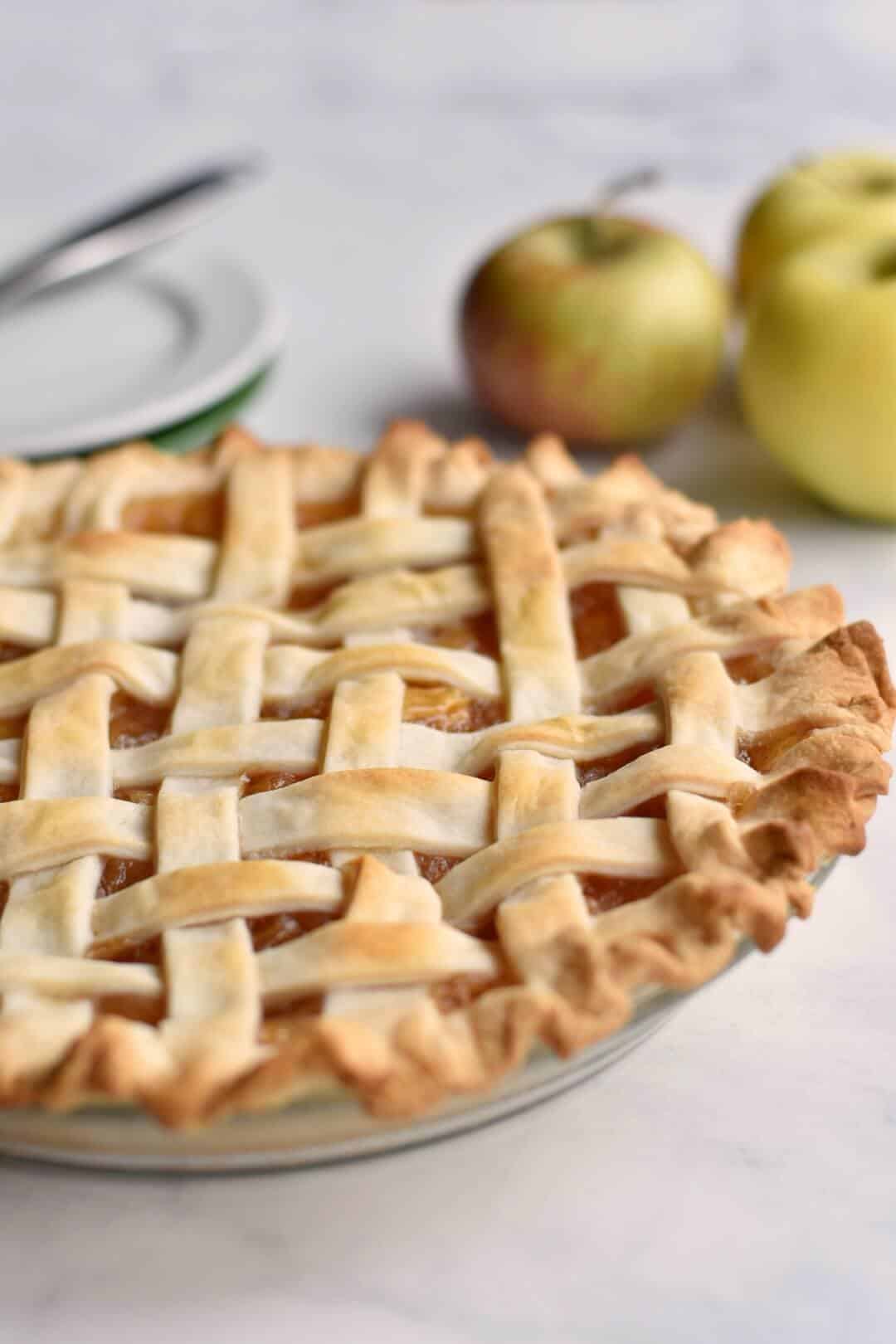 Homemade Apple Pie Recipe My Sweet Precision