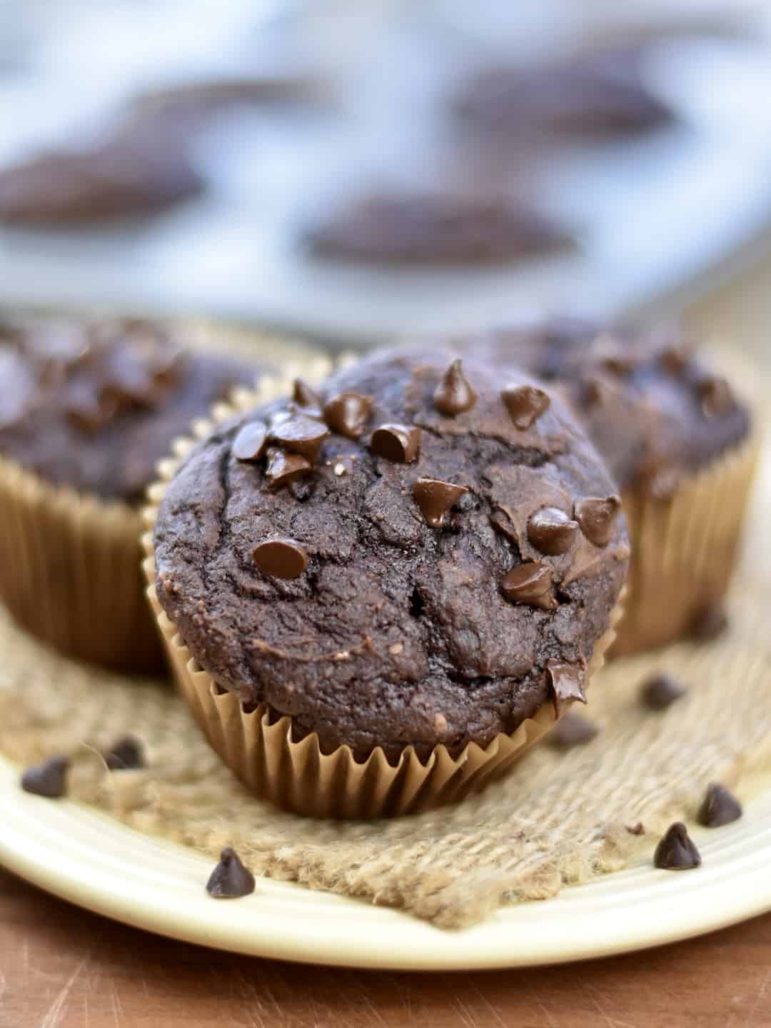 100 Calorie Chocolate Muffins My Sweet Precision