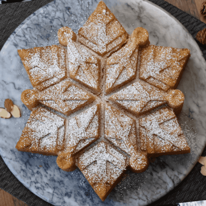 Almond Snowflake Cake My Sweet Precision