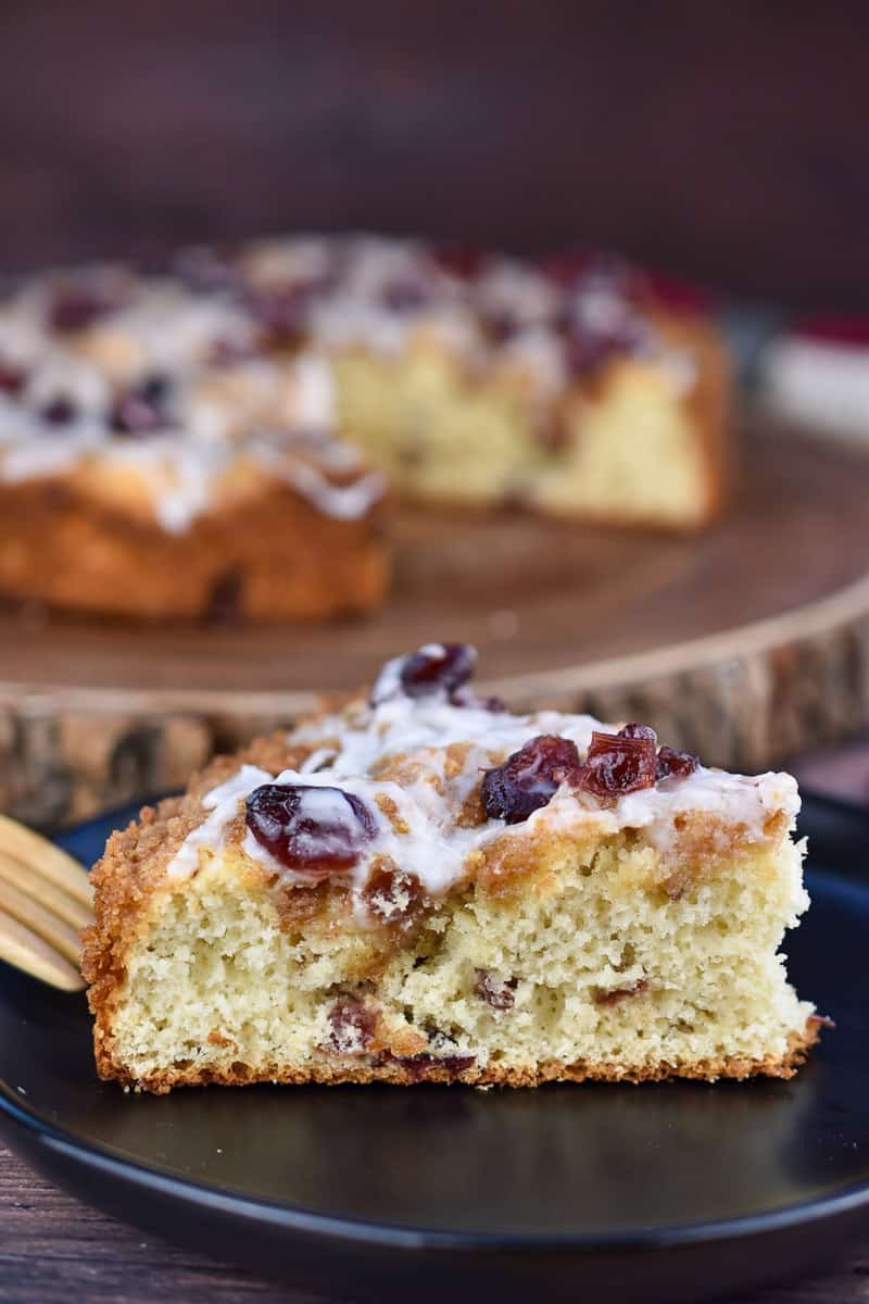 Dried Cranberry Coffee Cake My Sweet Precision