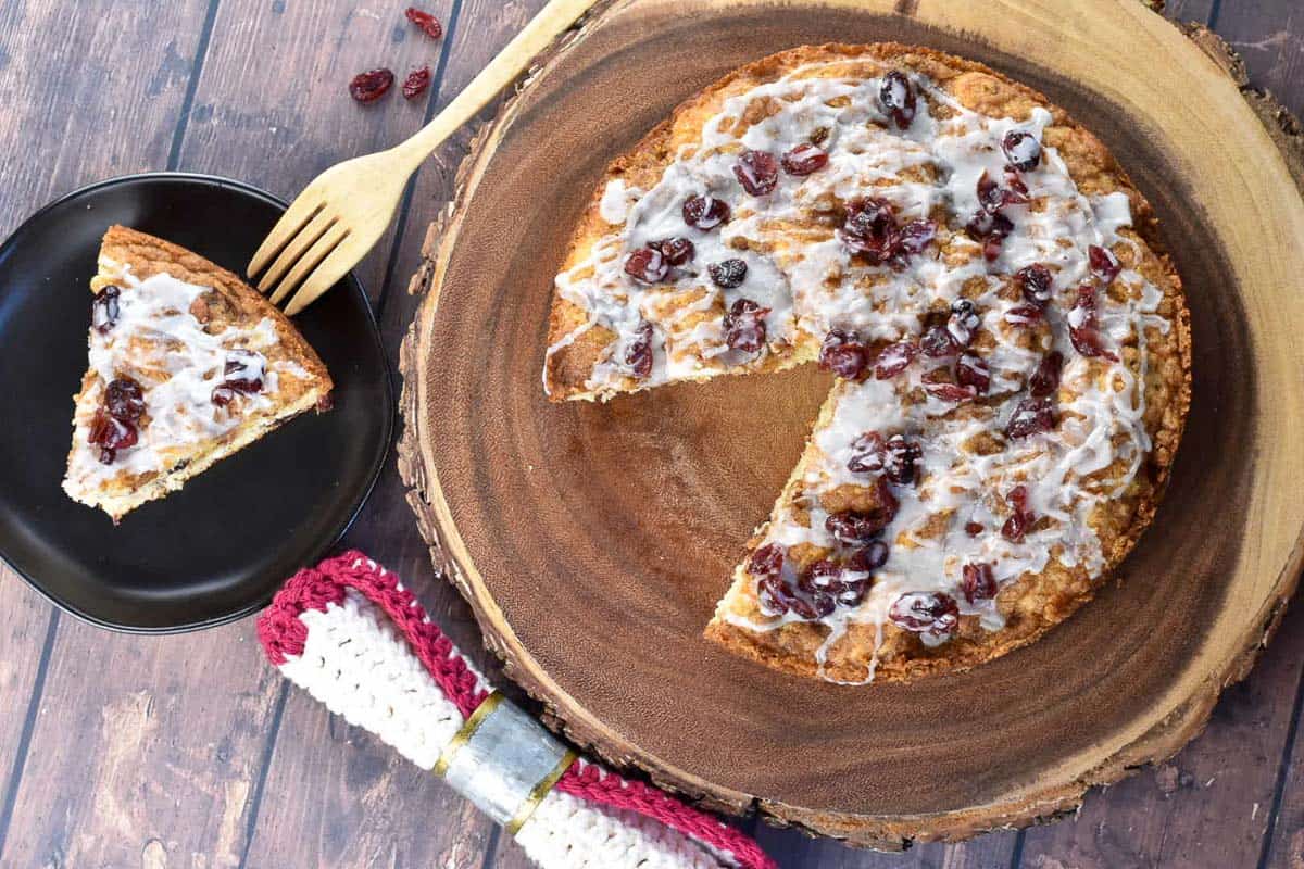 Dried Cranberry Coffee Cake My Sweet Precision