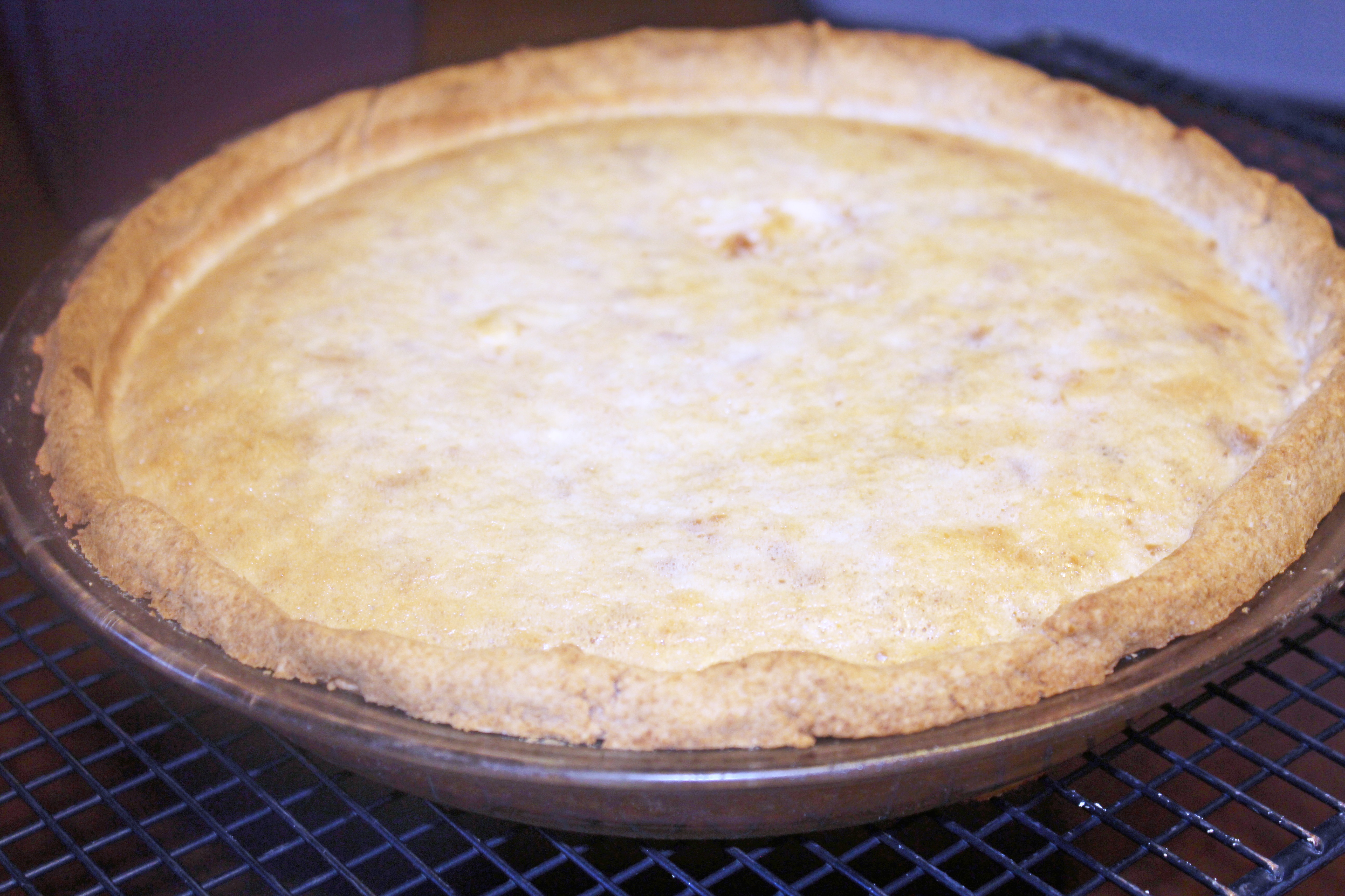 Coconut Buttermilk Pie Low Carb, THM, Keto My Table of Three My