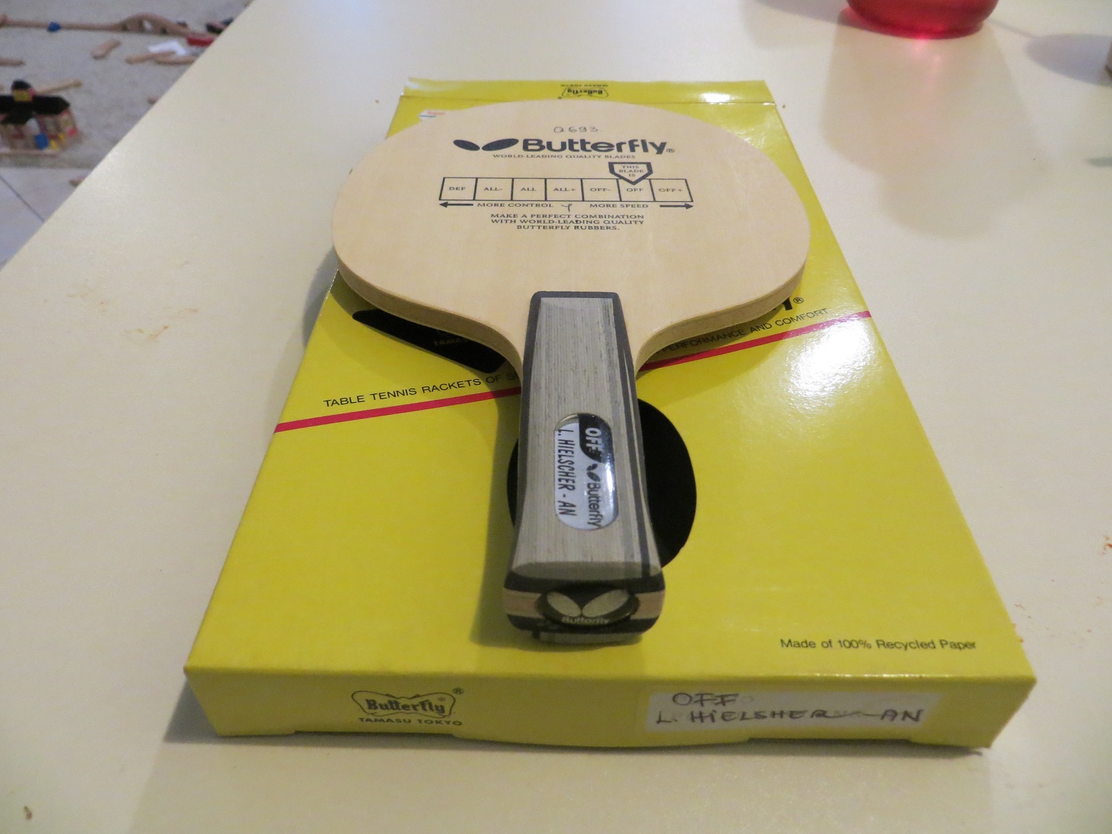 FS Stiga Erik Lindh offensive evolution rare!! Alex Table Tennis Forum