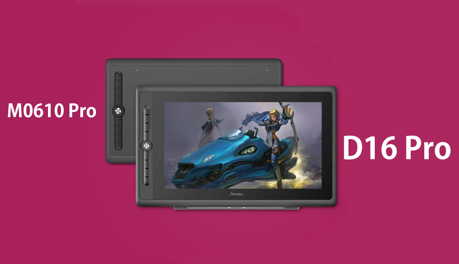 Artisul Launches D16 Pro and M0610 Pro Drawing Tablets