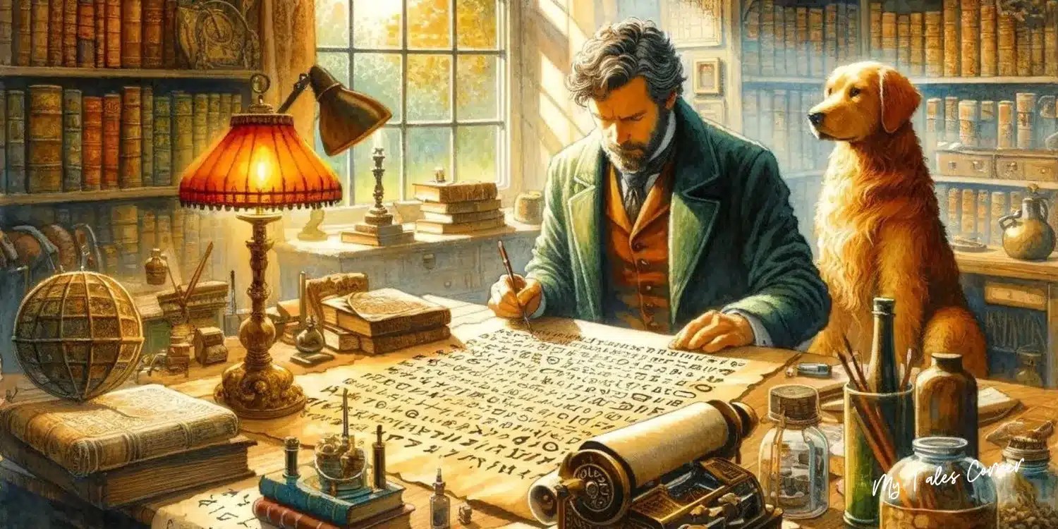 Story "The Cryptic Message Decoding Hidden Clues" My Tales Corner(05)