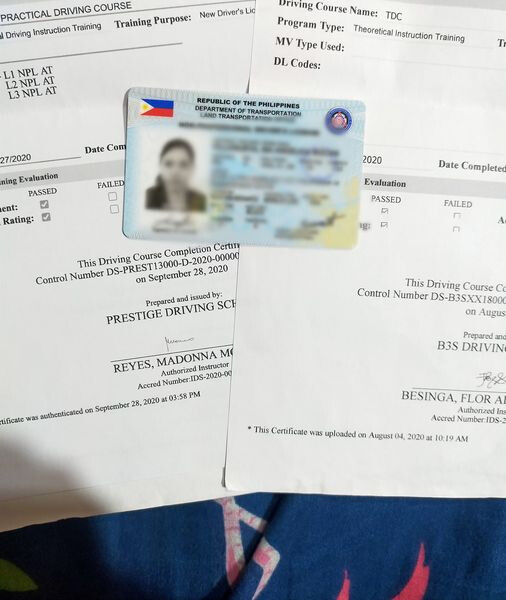 New Process Driver's License Application Automotive my tanong