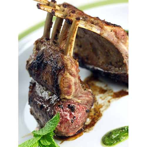 GREEK STYLE HALF RACK OF LAMB 7oz ea TBone's