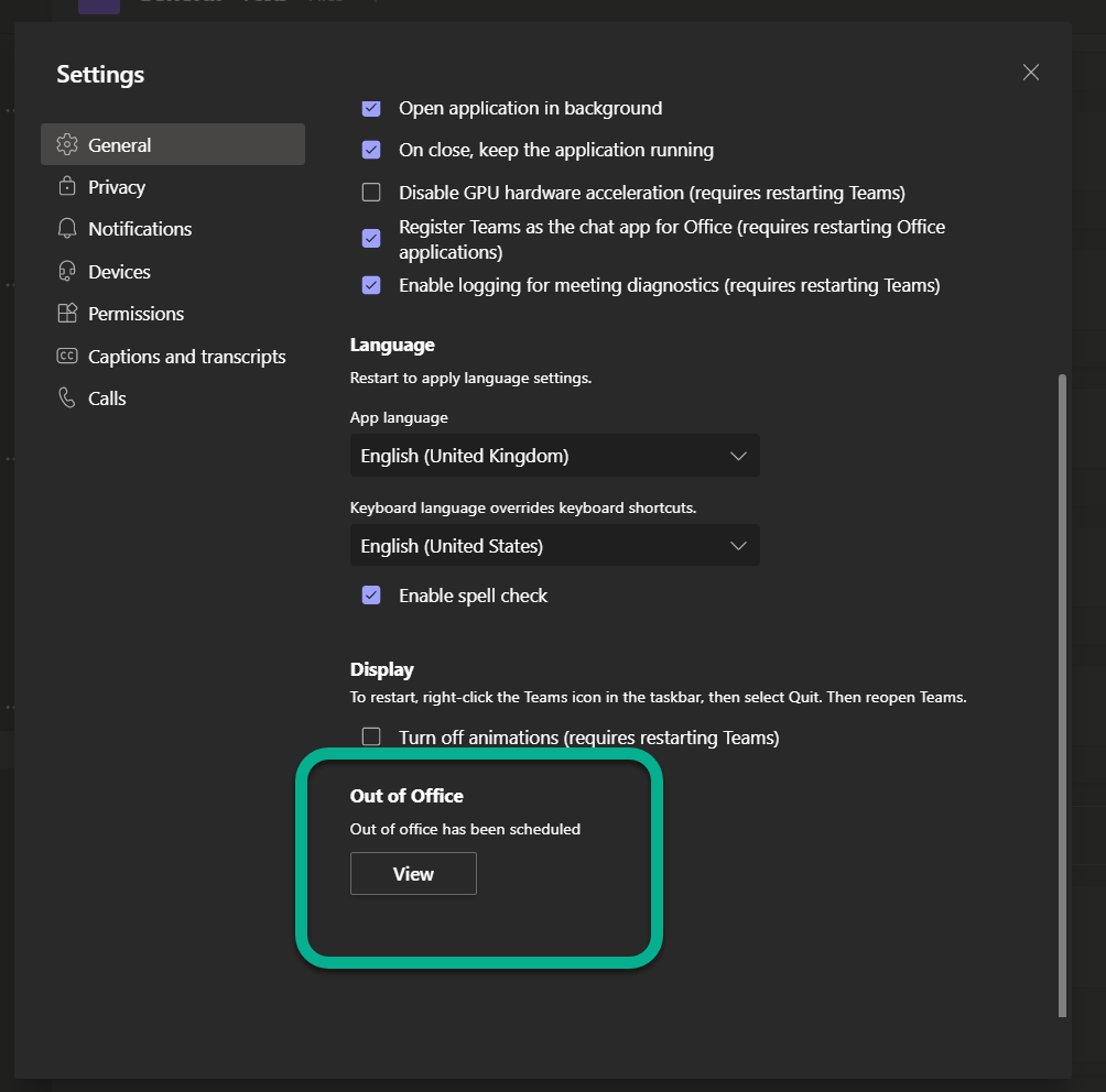 How to set Out of Office in Microsoft Teams Vesa Nopanen My Teams