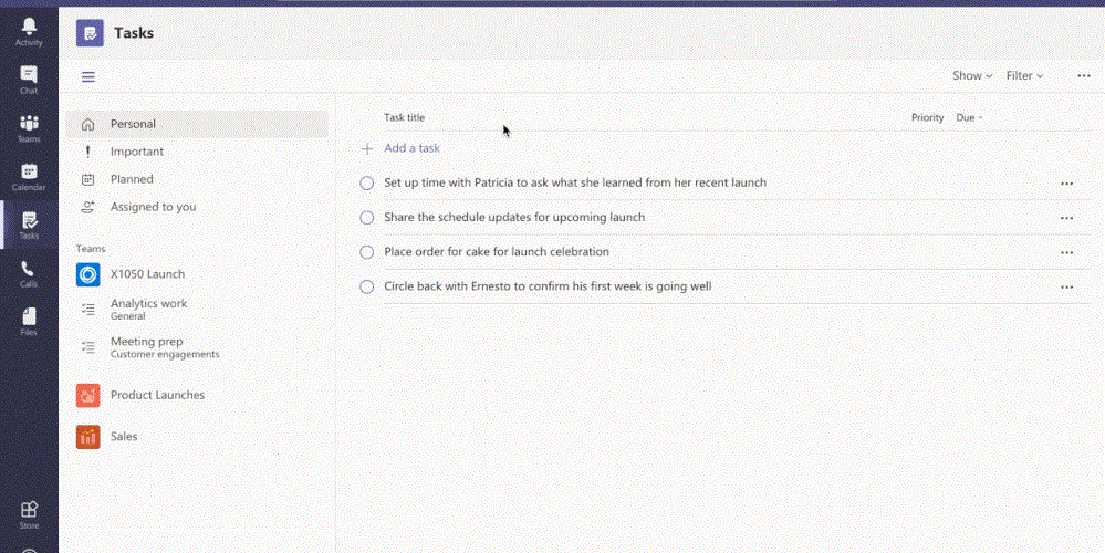 Microsoft Tasks in Teams Rollout Begins My TechDecisions