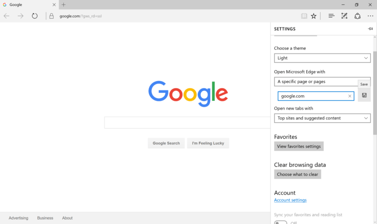 How To Set Your Home Page in Microsoft Edge MyTechJam
