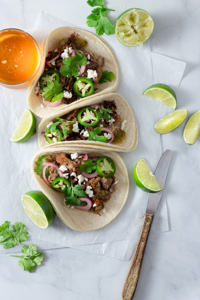 instant pot carnitas tacos