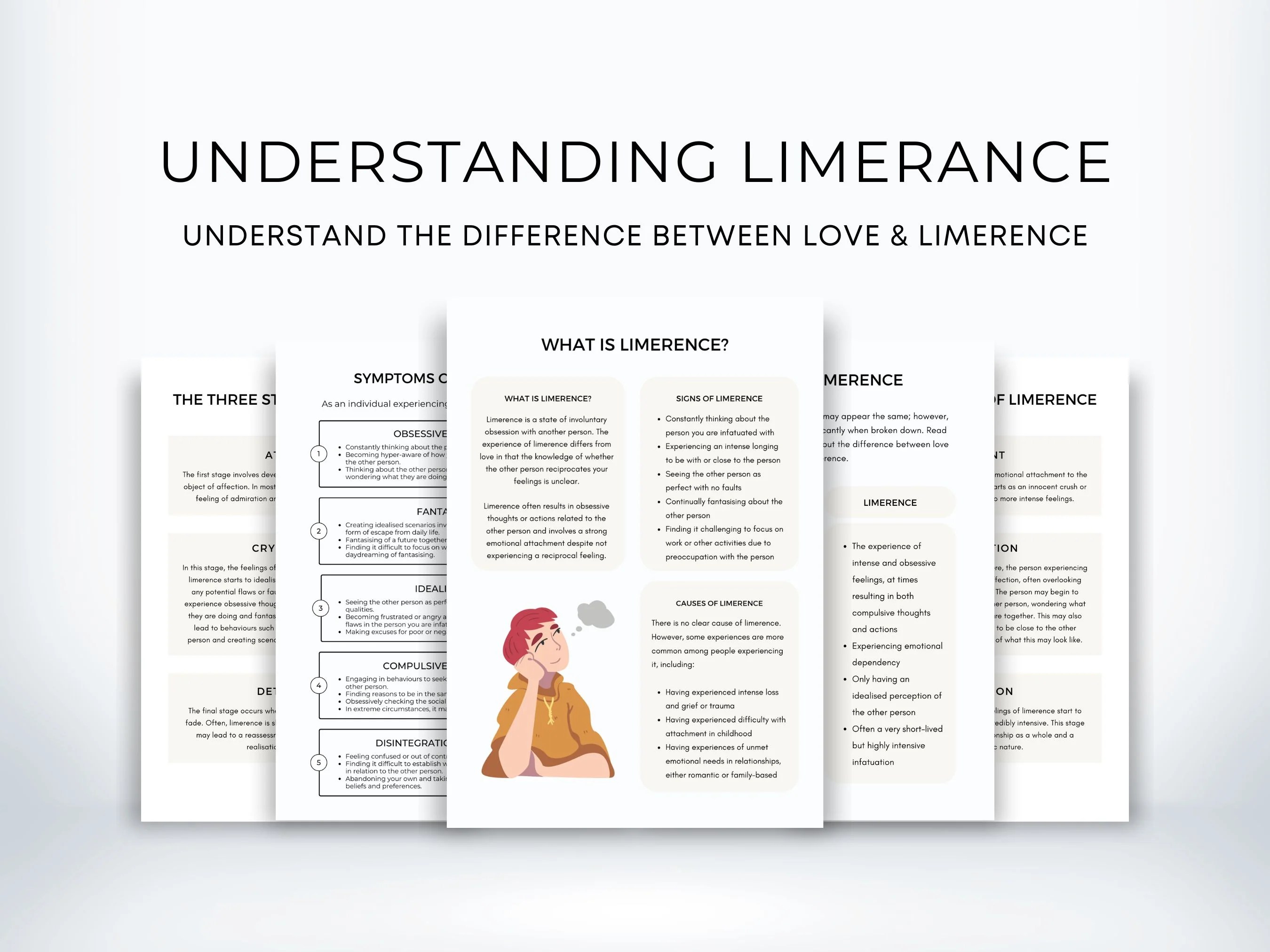 Understanding Limerence Worksheets My Thriving Mind