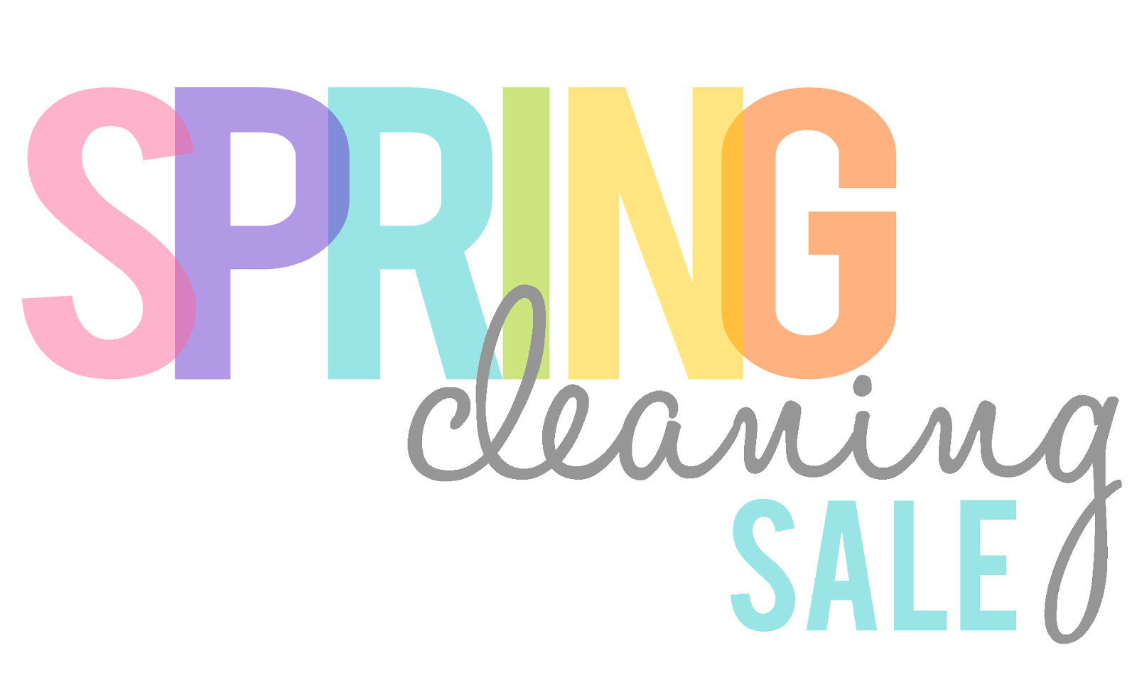 Spring Cleaning Sale & New Designers!