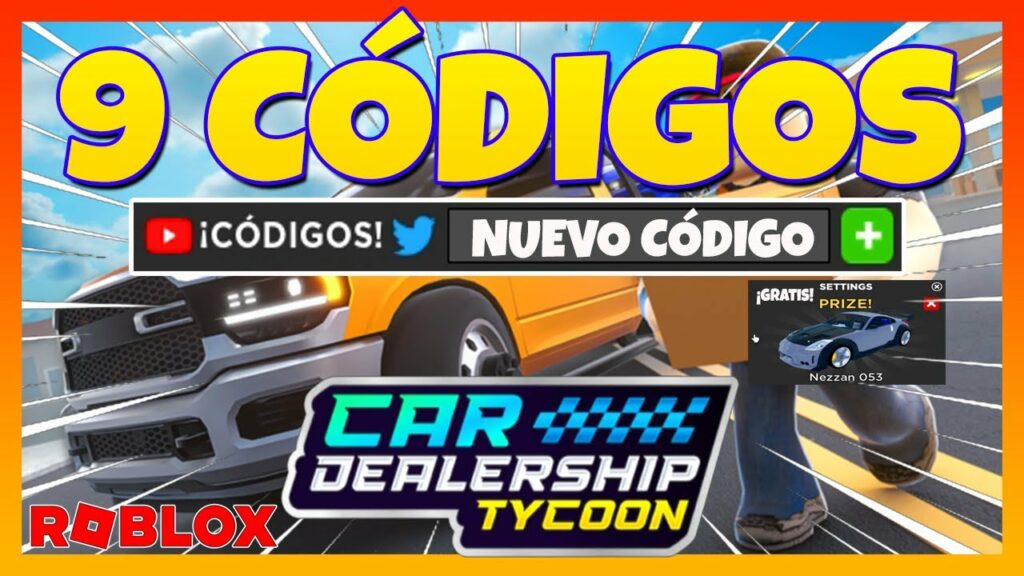 Códigos de Car Dealership Tycoon 2024 MyTruKo
