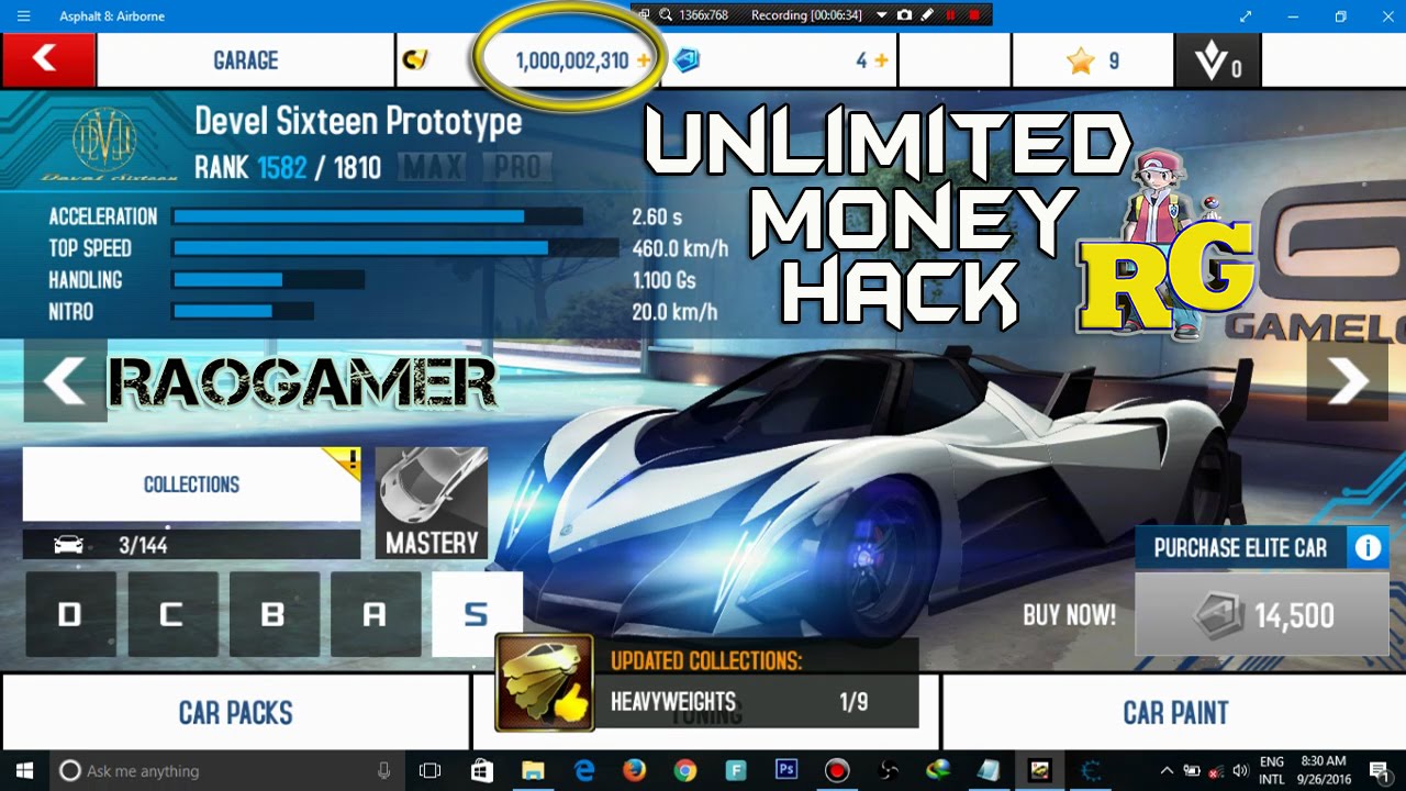 Cómo hackear Asphalt 9 Pc con cheat engine 2024 MyTruKo