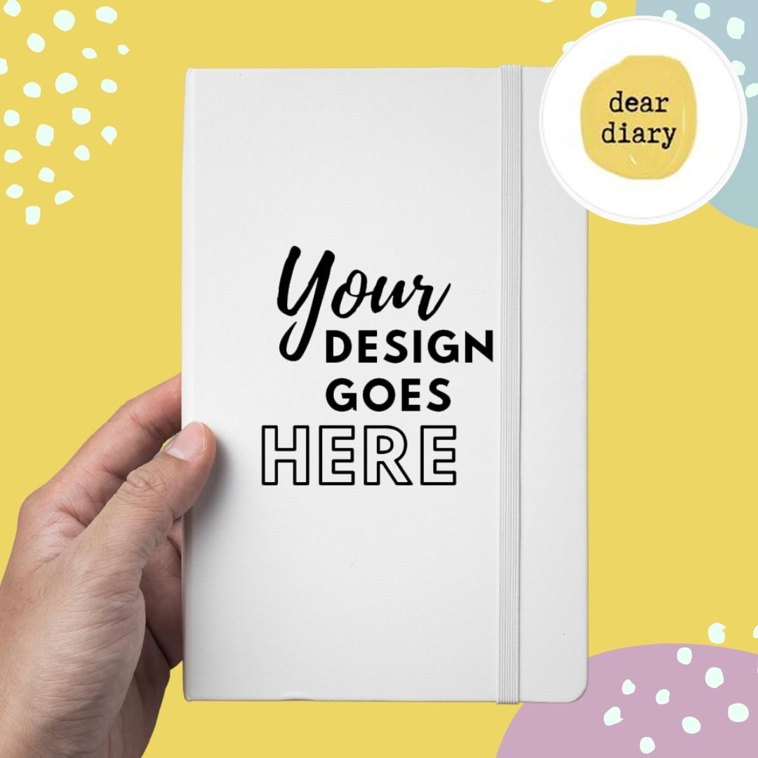 Customized Hardcover Diary/Notebook/Journal A5 Size My TShirt