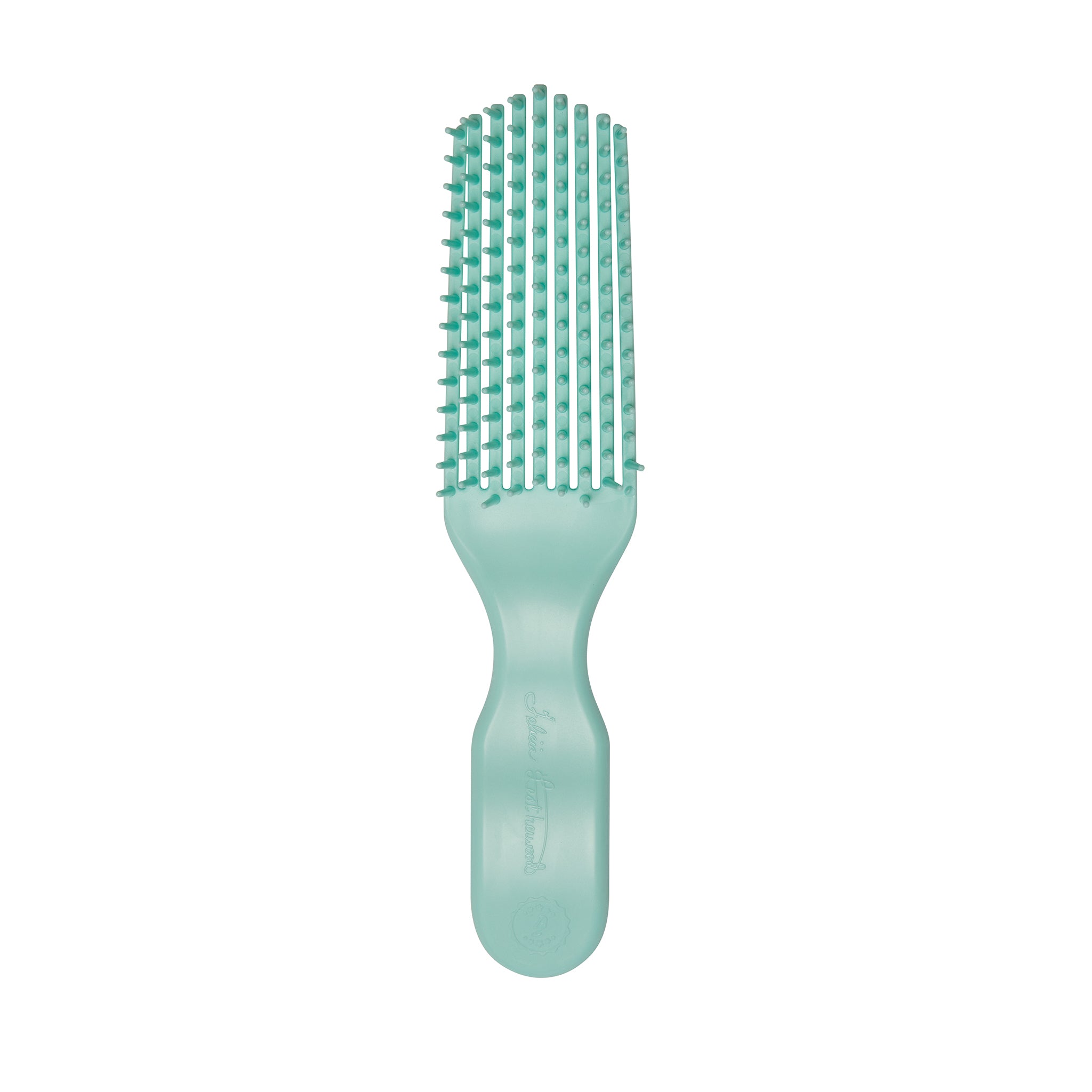 Felicia Leatherwood Detangler Brush Blue Turquoise Unity Salon & Spa