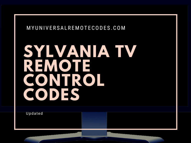 Sylvania Tv Remote Control Codes My Universal Remote Tips And Codes