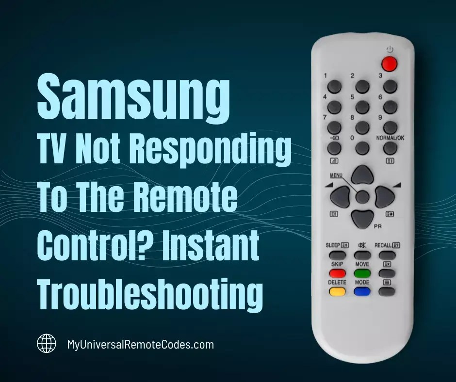 Samsung TV Not Responding To Remote? Instant Troubleshooting