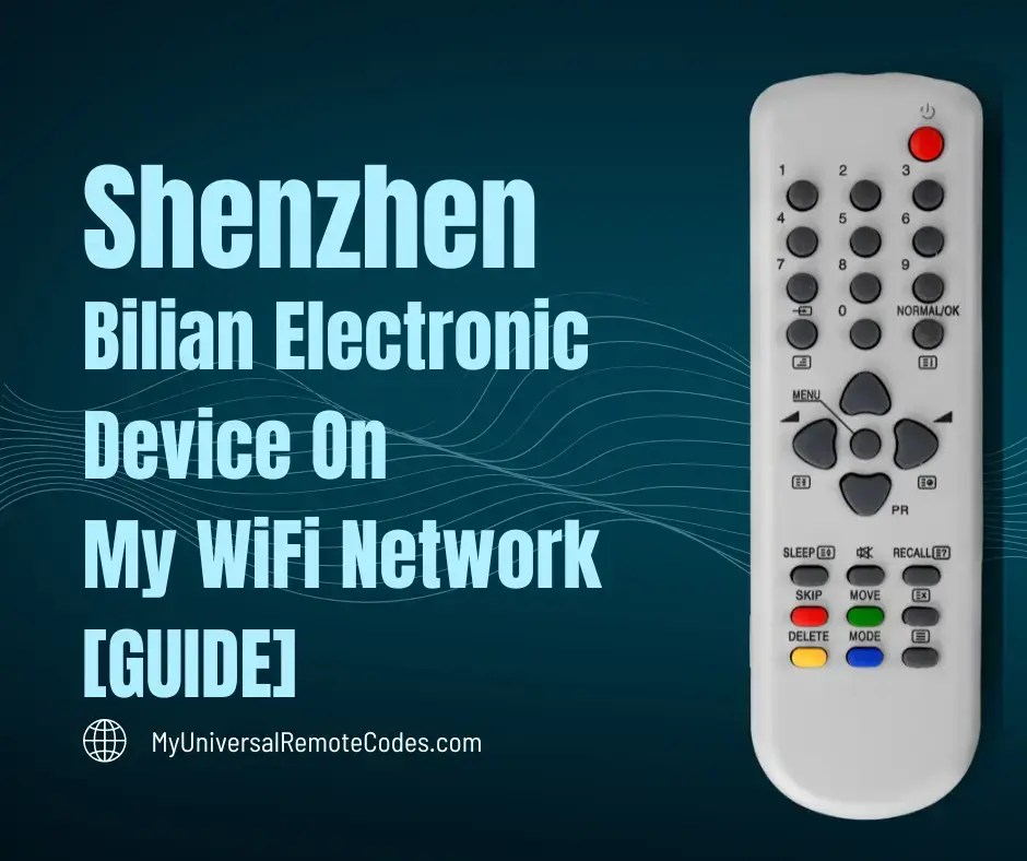 Shenzhen Bilian Electronic Device On My WiFi Network - [GUIDE]