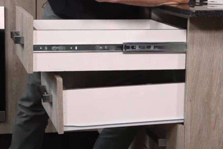 How to Add Drawer Slides To Old Kitchen