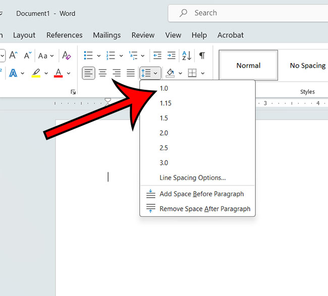 How to Do Single Spacing in Word - myuptech.com