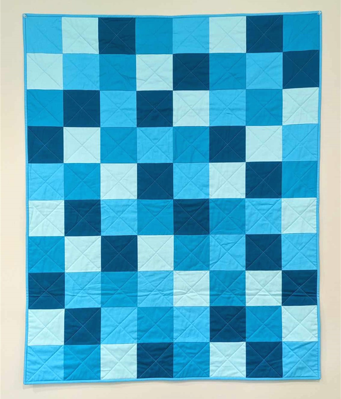 My Very First Quilt kit BLUE My Very First Quilt