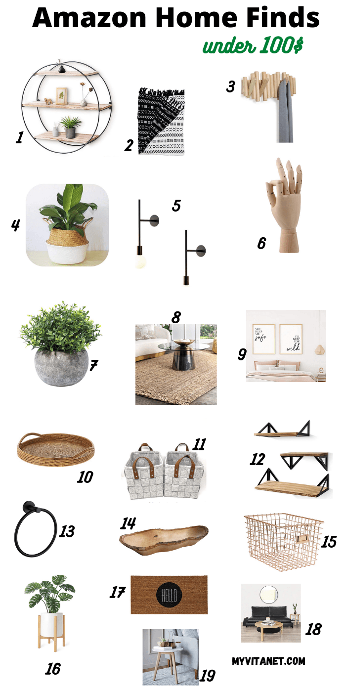 Amazon Modern Home Decor Finds Under 100 My Vita Net