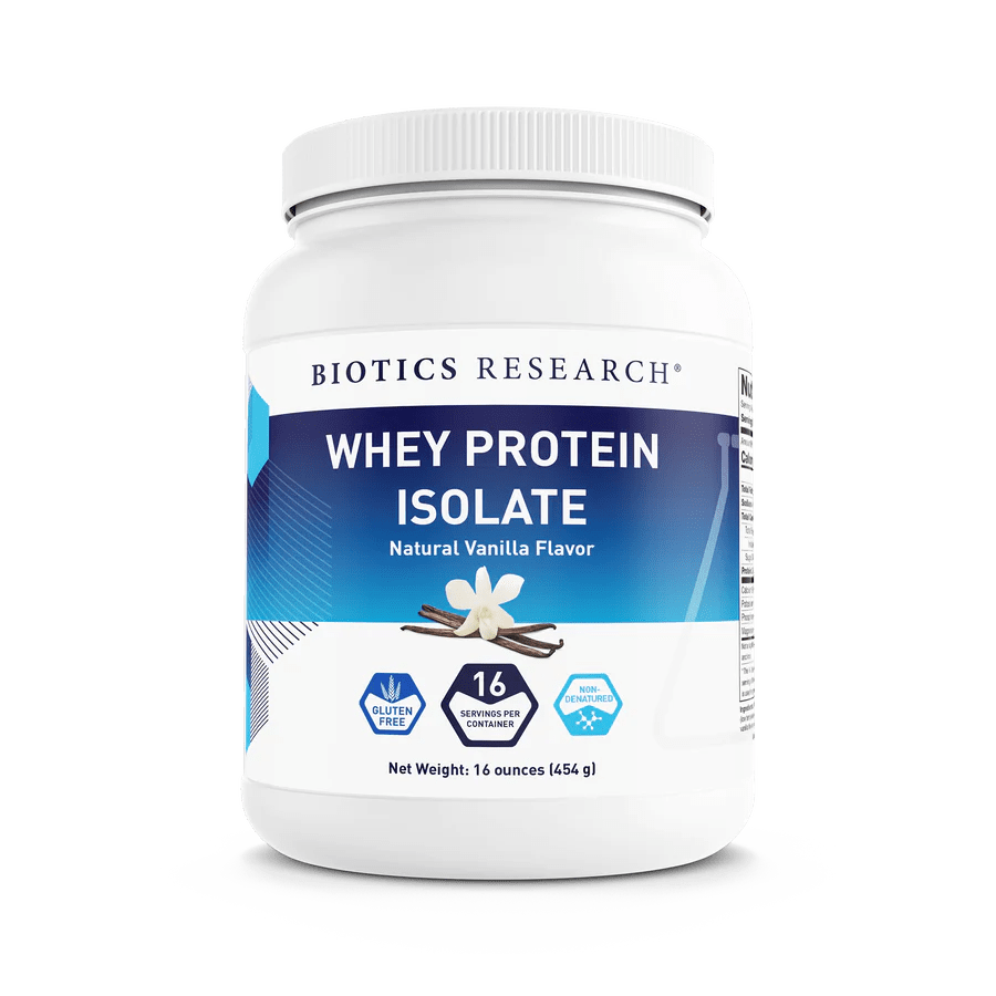 Whey Protein Isolate Vanilla, 16 oz. / 454 g MyVites
