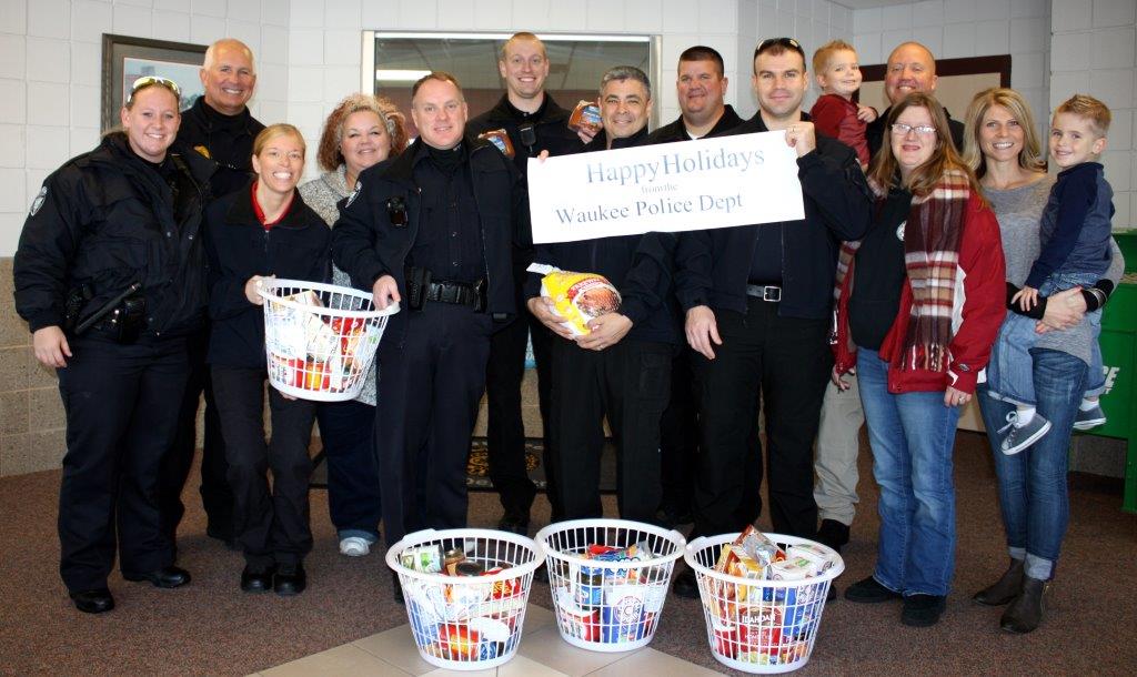 Holiday Helpers Waukee Police Department Fundraise for Families in Need