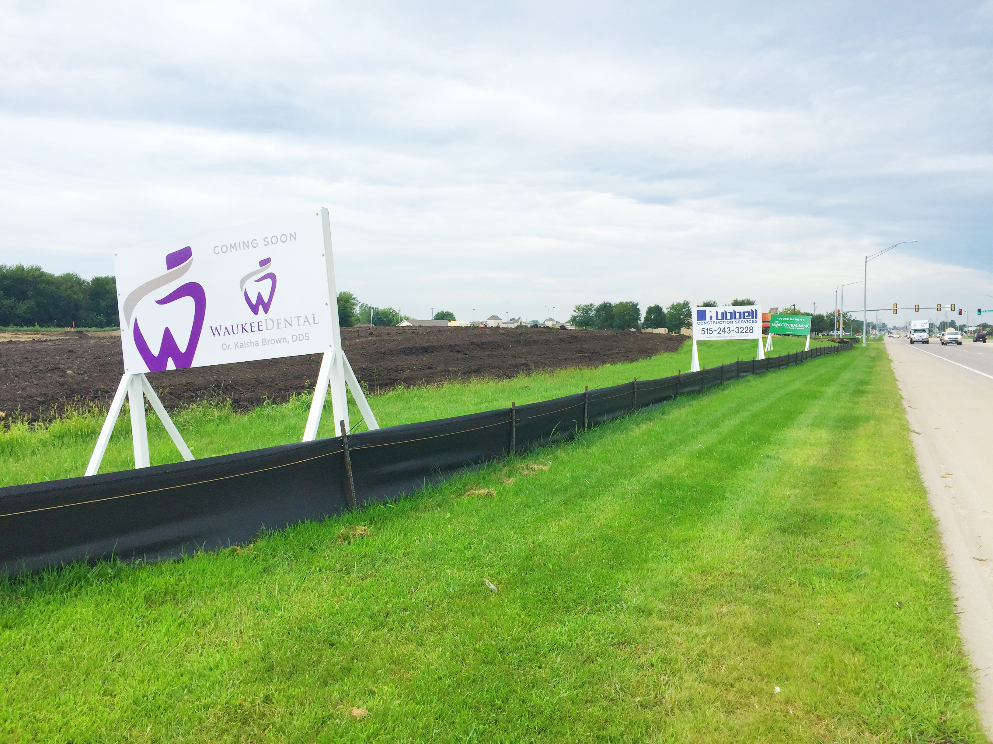 Under Construction Waukee Central Commercial Development