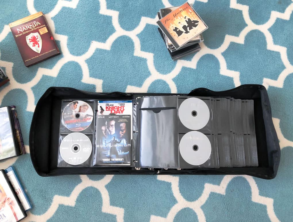 DVD and CD Storage Solutions No More Shelves!