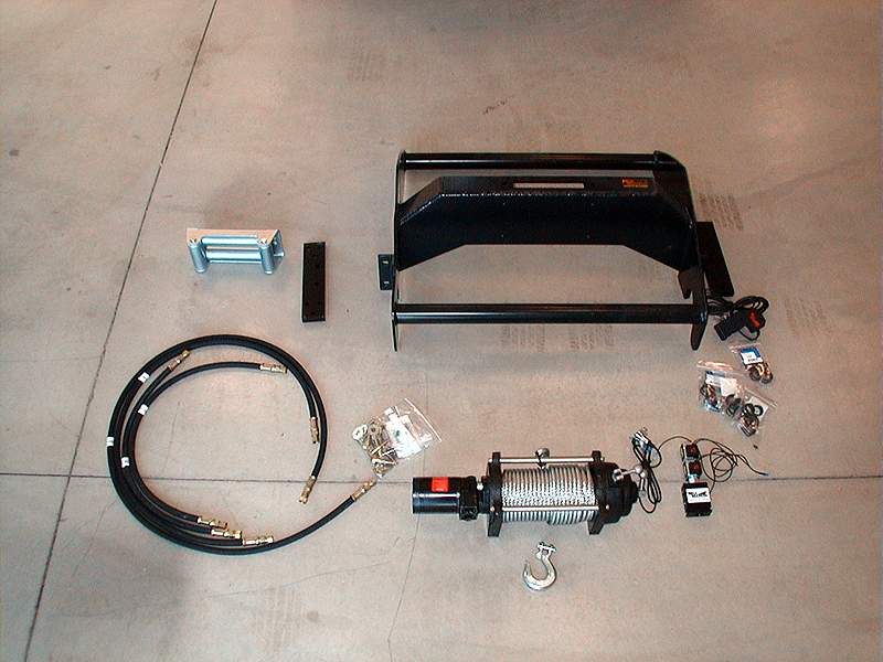 Project Great White F350 MIleMarker Winch Installation