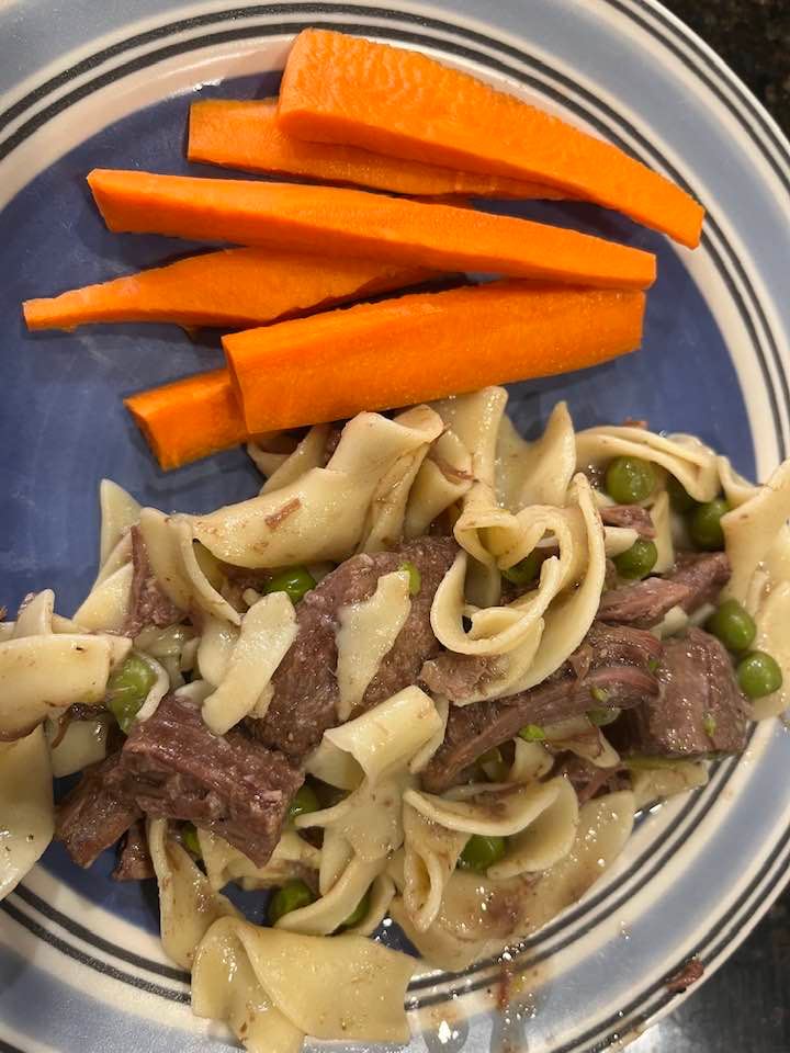 BeefNoodle Dish My Windowsill
