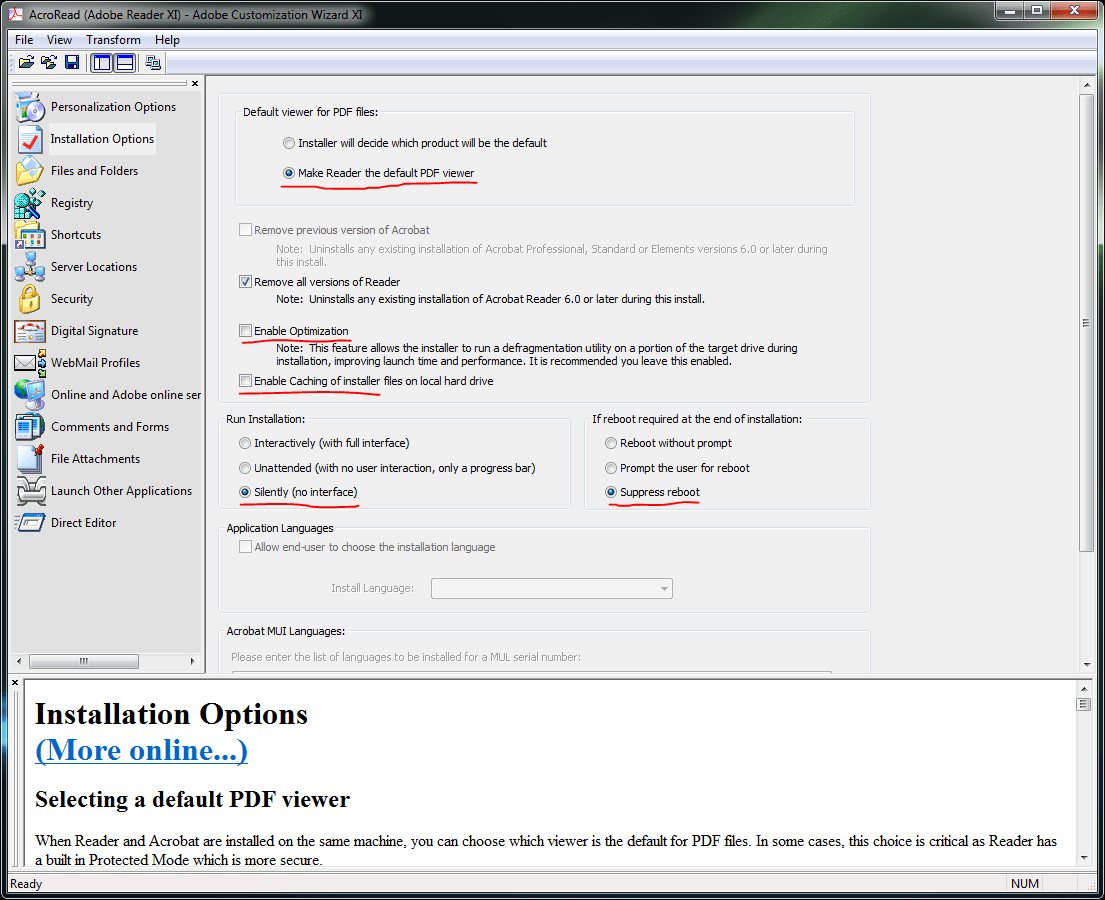 Adobe Reader Desktop Management With App Deploy Specops
