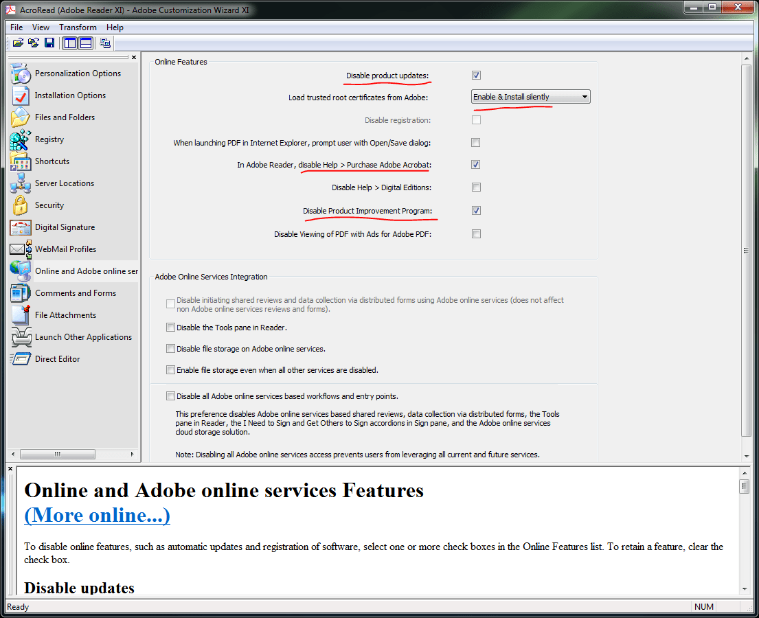 Adobe Reader Desktop Management With App Deploy Specops