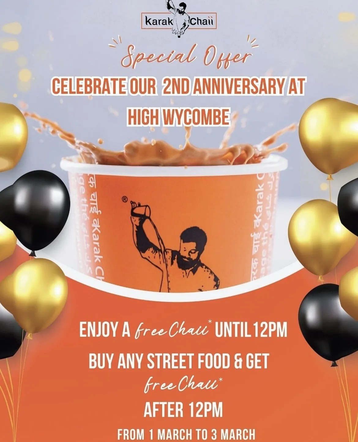 Happy Birthday Karak Chaii! My High Official Town